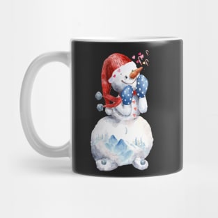 hope & Love is the Christmas snowman Mug